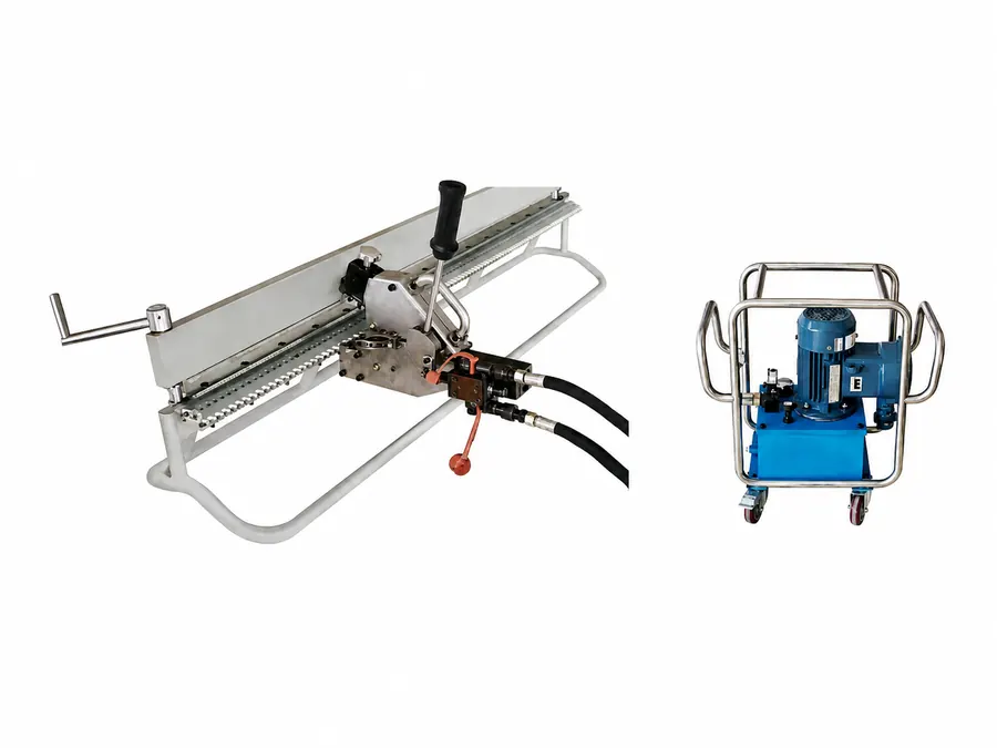 T25YD hydraulic belt fastener installer